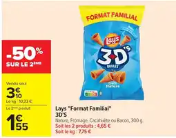 Carrefour Market Lays 3D'S offre