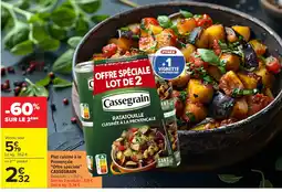 Carrefour Market Cassegrain Ratatouille offre