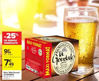 LA GOUDALE Bière Blonde