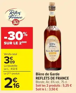 Carrefour Market Reflets de France Bière de Garde offre