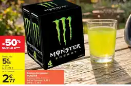 Carrefour Market MONSTER ENERGY offre