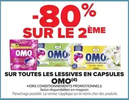 Carrefour Market OMO lessives en capsules offre