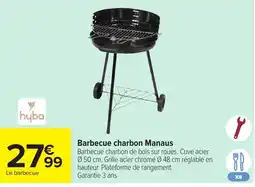 Carrefour Market hyba Barbecue charbon Manaus offre