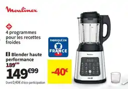 Conforama MOULINEX Blender haute performance offre