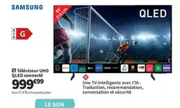 Conforama SAMSUNG Téléviseur UHD QLED connecté offre