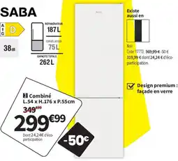 Conforama SABA Combiné offre