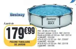 La Foir'Fouille Bestway - piscine tubulaire de jardin offre