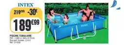 La Foir'Fouille Intex - piscine tubulaire offre