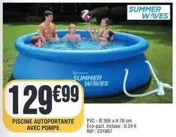 La Foir'Fouille Piscine autoportante avec pompe offre
