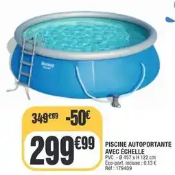 La Foir'Fouille Bestway - piscine autoportante avec échelle offre