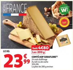 Auchan Supermarché Comté aop juraflore offre