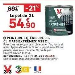 Leroy Merlin Tous - peinture extérieure fer climats extrêmes v33 offre