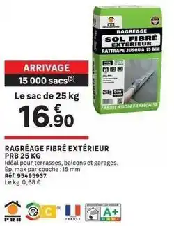 Leroy Merlin Francaise - ragnçage fibre extérieur ppb 25 kg offre