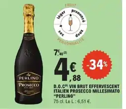 E.Leclerc PERLINO Prosecco offre