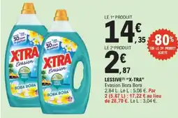 E.Leclerc X-tra lessive offre