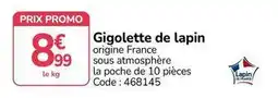 Promocash Promo - gigolette de lapin offre