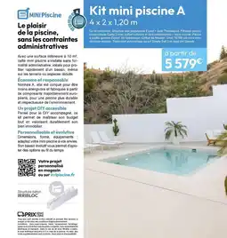Irrijardin Durable - kit mini piscine a offre