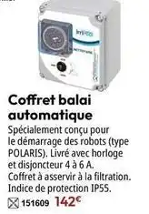 Irrijardin Polaris - coffret balai automatique offre