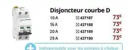 Irrijardin Disjoncteur courbe d offre