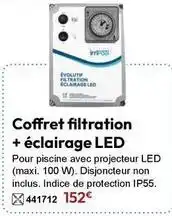 Irrijardin Coffret filtration + éclairage led offre