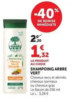 Maximarché L'arbre vert - shampoing offre