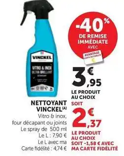 Maximarché Nettoyant soit offre