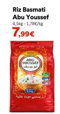 Hmarket Riz basmati abu youssef offre
