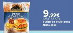 Hmarket Cook - burger de poulet pane offre