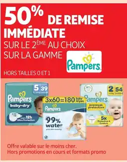 Auchan Supermarché PAMPERS offre