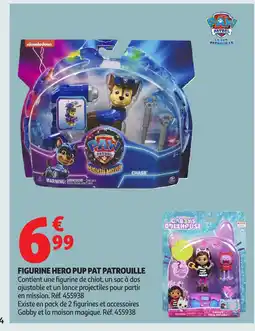 Auchan Supermarché Figurine hero pup pat patrouille offre