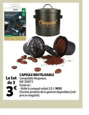 Capsule Réutilisable
