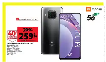 Auchan Direct Smartphone Xiaomi Mi 10t Lite 5g offre