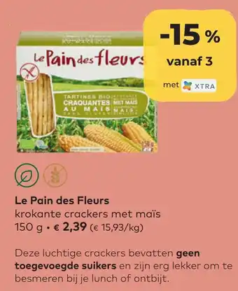 Colruyt Le pain des fleurs offre