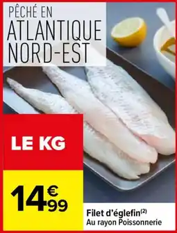 Carrefour Filet d'églefin offre