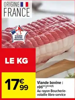 Carrefour Viande bovine offre