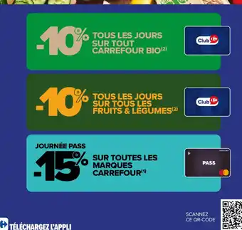 Carrefour Carrefour Bio offre