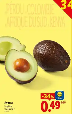 Lidl Avocat offre