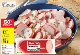 Carrefour Drive Herta - cervelas offre