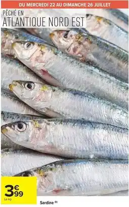 Carrefour Drive Sardine offre