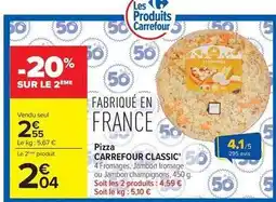 Carrefour Drive Carrefour - pizza classic' offre