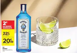 Carrefour Drive Bombay sapphire - gin offre