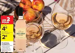 Carrefour Drive La francette - vin de france offre