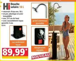 Norma Hp - douche solaire 18 l offre