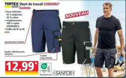Norma Toptex - short de travail cordura offre