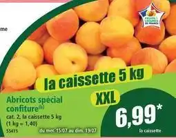 Norma Cat - abricots spécial offre
