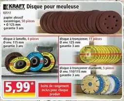 Norma Kraft - disque pour meuleuse offre