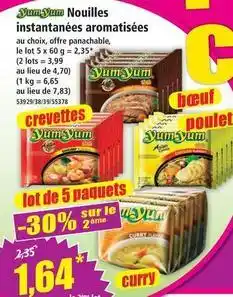 Norma Nouilles instantanées aromatisées offre