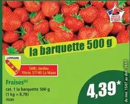 Norma Cat - fraises offre