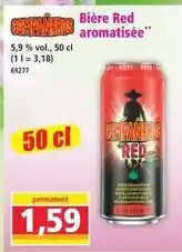 Norma Bière red aromatisée offre