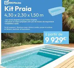 Irrijardin Kit praia offre